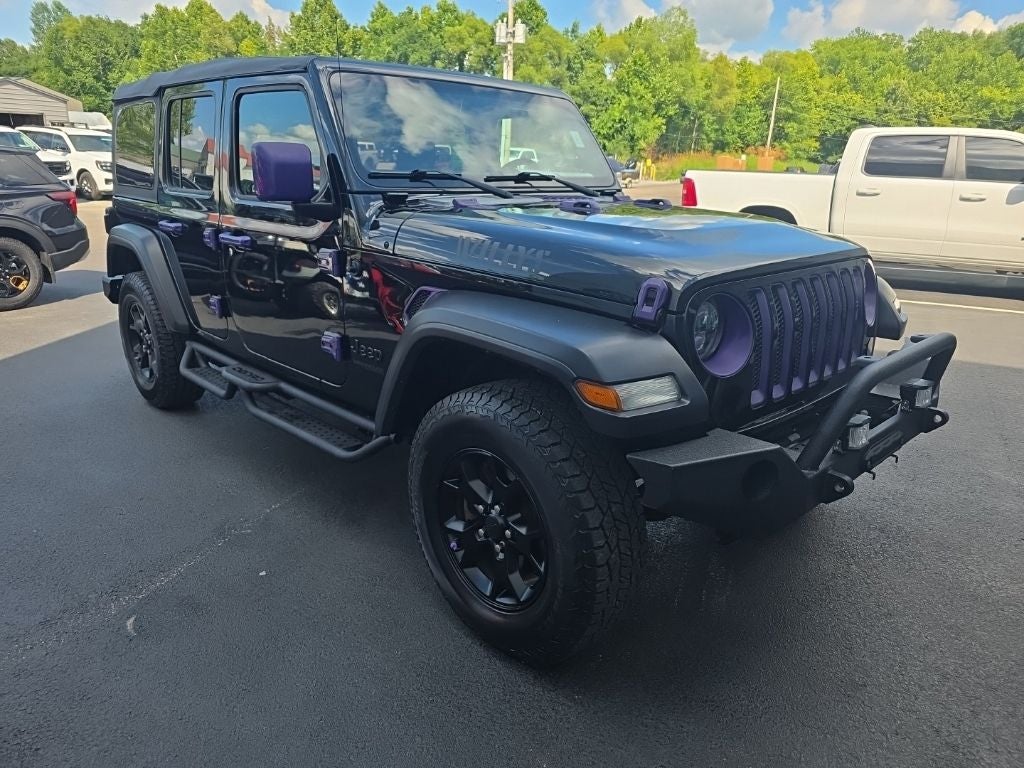 2020 Jeep Wrangler — interior view
