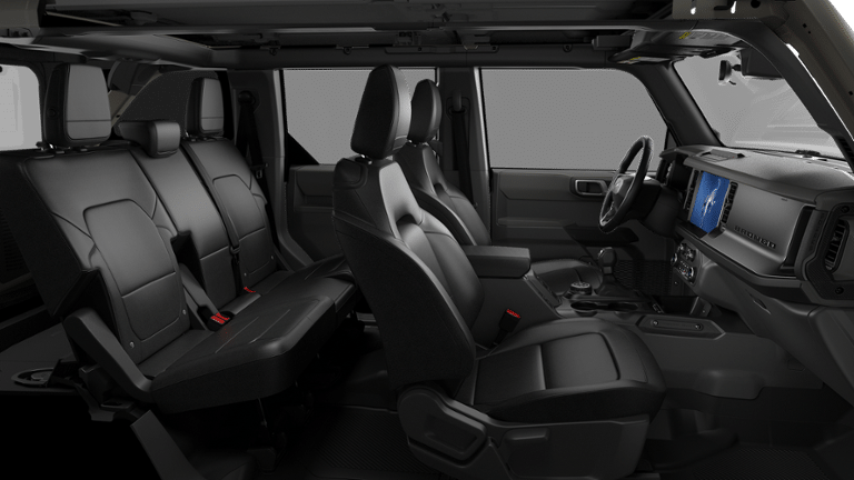 2026 Ford Bronco Big Bend in Desert Sand — front three-quarter view